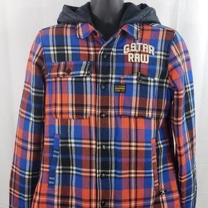 G-Star RAW jacket flannel size large